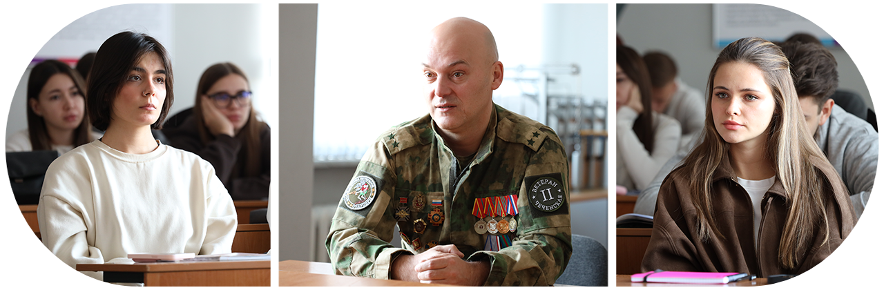 Встреча с ветераном Второй Чеченской войны в СибГИУ